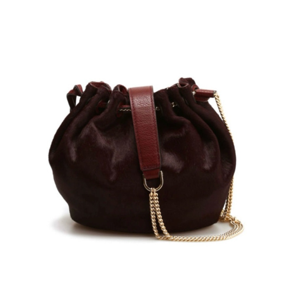 DIANE VON FURSTENBERG
Love Power mini bucket bag